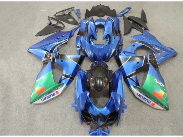 Carénage Moto GSXR 1000 K9 2009-2016 - Bleu Vert JOMO Carénage Moto GSXR 1000 K9 2009-2016 - Bleu Vert JOMO