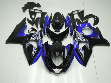 Carénage Moto GSXR 1000 K9 2009-2016 - Bleu et Noir