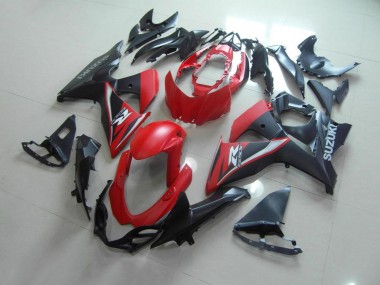 Carénage Moto GSXR 1000 K9 2009-2016 - Matte Rouge Noir