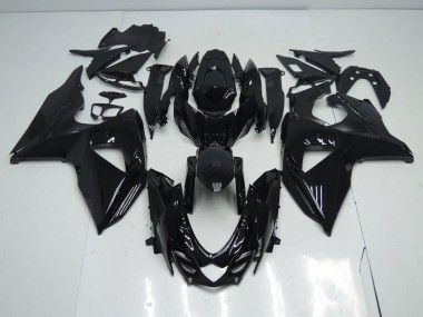 Carénage Moto GSXR 1000 K9 2009-2016 - Noir Brillant