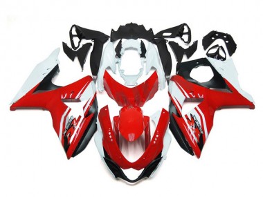 Carénage Moto GSXR 1000 K9 2009-2016 - Rouge Blanc Noir