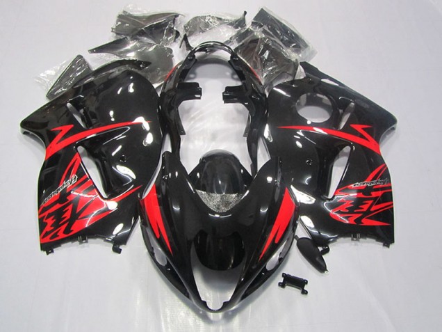 Carénage Moto GSXR 1300 Hayabusa 1996-2007 - Noir Rouge Carénage Moto GSXR 1300 Hayabusa 1996-2007 - Noir Rouge