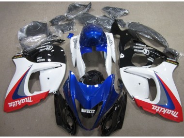 Carénage Moto GSXR 1300 Hayabusa 2008-2019 - Blanc Bleu Makita