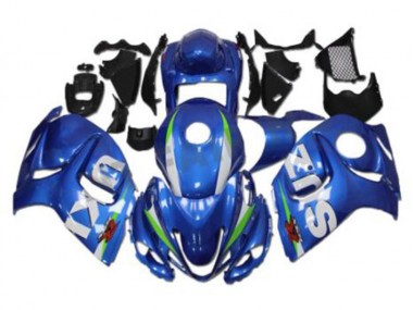 Carénage Moto GSXR 1300 Hayabusa 2008-2019 - Bleu Blanc