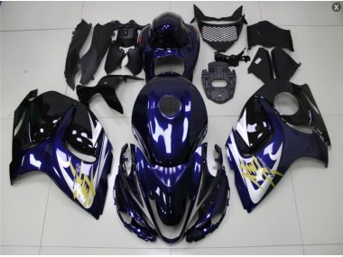 Carénage Moto GSXR 1300 Hayabusa 2008-2019 - Bleu Or