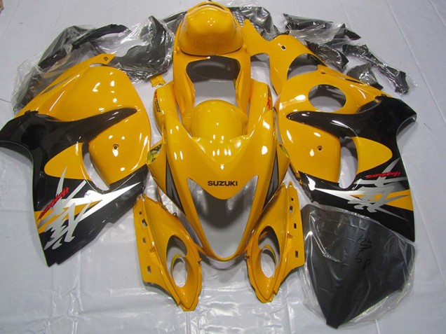 Carénage Moto GSXR 1300 Hayabusa 2008-2019 - Jaune Noir Carénage Moto GSXR 1300 Hayabusa 2008-2019 - Jaune Noir