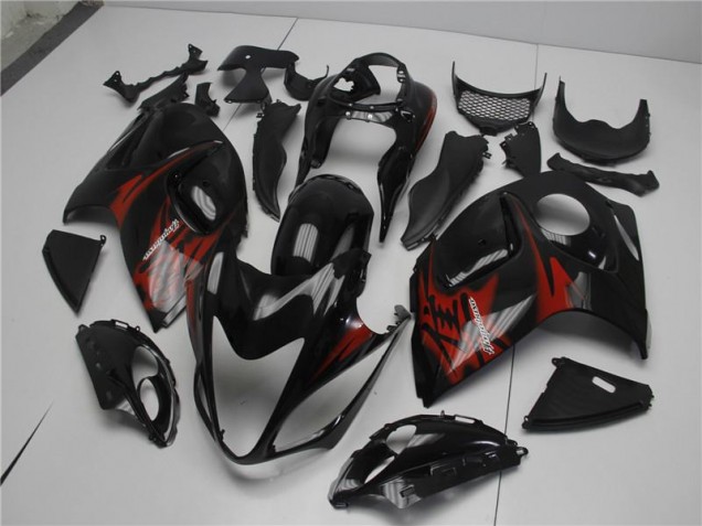 Carénage Moto GSXR 1300 Hayabusa 2008-2019 - Noir Rouge Carénage Moto GSXR 1300 Hayabusa 2008-2019 - Noir Rouge