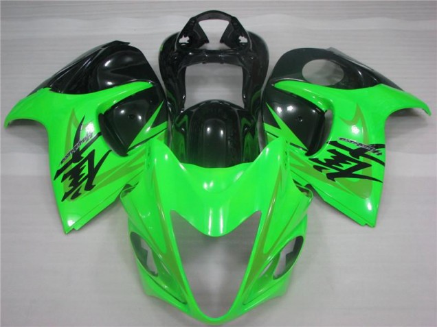 Carénage Moto GSXR 1300 Hayabusa 2008-2019 - Vert Noir Carénage Moto GSXR 1300 Hayabusa 2008-2019 - Vert Noir