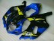 Carénage Moto GSXR 600 / 750 K1 K2 K3 2001-2003 - Bleu Carénage Moto GSXR 600 / 750 K1 K2 K3 2001-2003 - Bleu