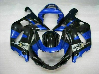 Carénage Moto GSXR 600 / 750 K1 K2 K3 2001-2003 - Bleu Noir