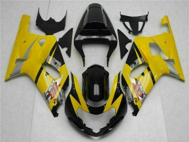 Carénage Moto GSXR 600 / 750 K1 K2 K3 2001-2003 - Jaune Carénage Moto GSXR 600 / 750 K1 K2 K3 2001-2003 - Jaune
