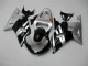 Carénage Moto GSXR 600 / 750 K1 K2 K3 2001-2003 - Noir Argent Carénage Moto GSXR 600 / 750 K1 K2 K3 2001-2003 - Noir Argent