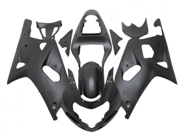 Carénage Moto GSXR 600 / 750 K1 K2 K3 2001-2003 - Noir Mat Carénage Moto GSXR 600 / 750 K1 K2 K3 2001-2003 - Noir Mat