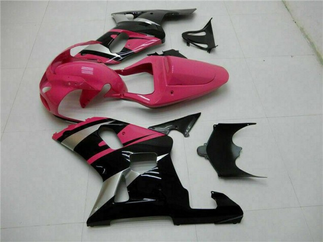 Carénage Moto GSXR 600 / 750 K1 K2 K3 2001-2003 - Rose Noir Carénage Moto GSXR 600 / 750 K1 K2 K3 2001-2003 - Rose Noir