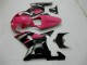 Carénage Moto GSXR 600 / 750 K1 K2 K3 2001-2003 - Rose Noir Carénage Moto GSXR 600 / 750 K1 K2 K3 2001-2003 - Rose Noir