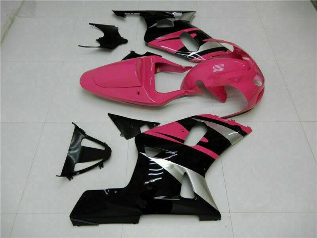 Carénage Moto GSXR 600 / 750 K1 K2 K3 2001-2003 - Rose Noir Carénage Moto GSXR 600 / 750 K1 K2 K3 2001-2003 - Rose Noir