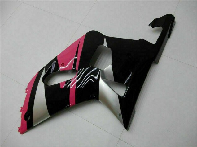 Carénage Moto GSXR 600 / 750 K1 K2 K3 2001-2003 - Rose Noir Carénage Moto GSXR 600 / 750 K1 K2 K3 2001-2003 - Rose Noir