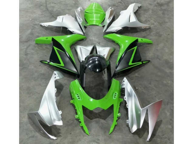 Carénage Moto GSXR 600 / 750 K11 2011-2024 - Vert Argent Carénage Moto GSXR 600 / 750 K11 2011-2024 - Vert Argent