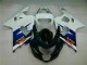 Carénage Moto GSXR 600 / 750 K4 2004-2005 - Blanc Noir Carénage Moto GSXR 600 / 750 K4 2004-2005 - Blanc Noir
