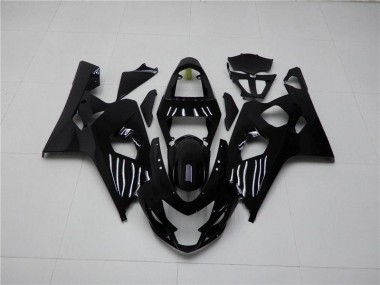 Carénage Moto GSXR 600 / 750 K4 2004-2005 - Noir Brillant