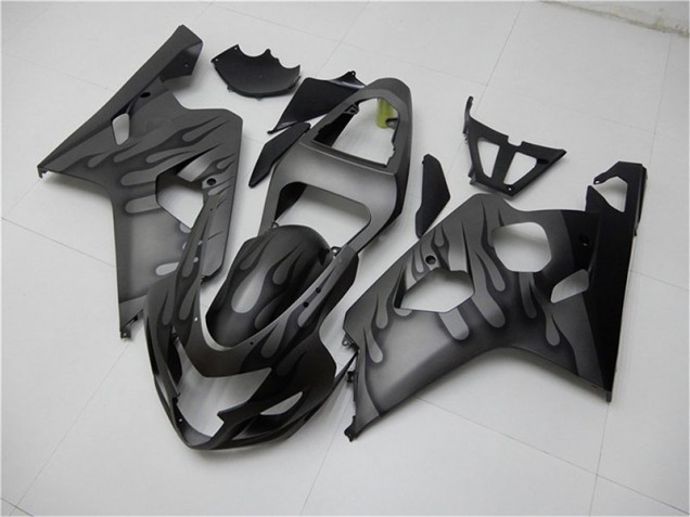 Carénage Moto GSXR 600 / 750 K4 2004-2005 - Noir Gris Carénage Moto GSXR 600 / 750 K4 2004-2005 - Noir Gris