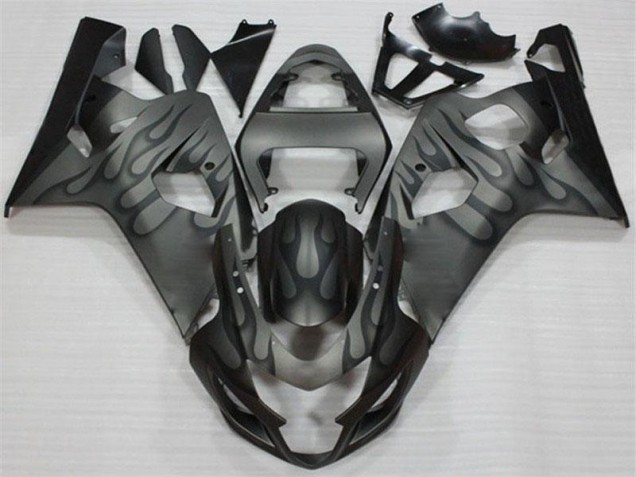 Carénage Moto GSXR 600 / 750 K4 2004-2005 - Noir Gris Carénage Moto GSXR 600 / 750 K4 2004-2005 - Noir Gris