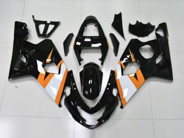 Carénage Moto GSXR 600 / 750 K4 2004-2005 - Orange Noir Carénage Moto GSXR 600 / 750 K4 2004-2005 - Orange Noir