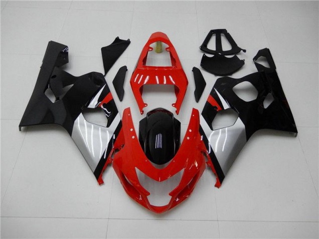 Carénage Moto GSXR 600 / 750 K4 2004-2005 - Rouge Noir Carénage Moto GSXR 600 / 750 K4 2004-2005 - Rouge Noir