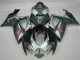 Carénage Moto GSXR 600 / 750 K6 2006-2007 - Argent Noir Carénage Moto GSXR 600 / 750 K6 2006-2007 - Argent Noir