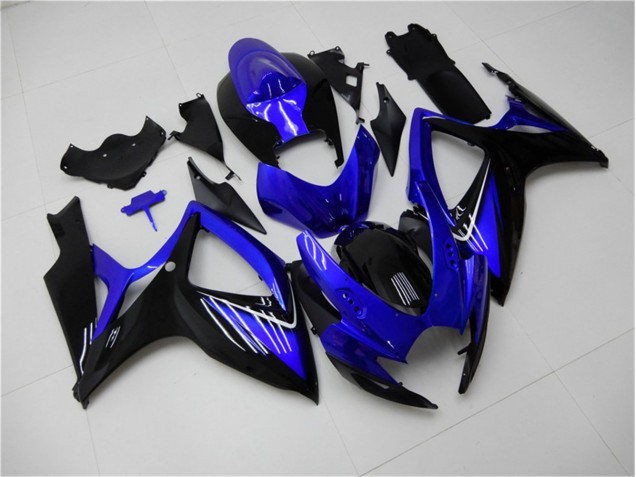 Carénage Moto GSXR 600 / 750 K6 2006-2007 - Bleu Noir Carénage Moto GSXR 600 / 750 K6 2006-2007 - Bleu Noir