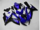 Carénage Moto GSXR 600 / 750 K6 2006-2007 - Bleu Noir Carénage Moto GSXR 600 / 750 K6 2006-2007 - Bleu Noir