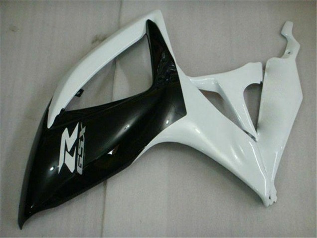Carénage Moto GSXR 600 / 750 K6 2006-2007 - Noir Blanc Carénage Moto GSXR 600 / 750 K6 2006-2007 - Noir Blanc