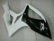 Carénage Moto GSXR 600 / 750 K6 2006-2007 - Noir Blanc Carénage Moto GSXR 600 / 750 K6 2006-2007 - Noir Blanc