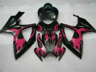 Carénage Moto GSXR 600 / 750 K6 2006-2007 - Noir