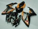 Carénage Moto GSXR 600 / 750 K6 2006-2007 - Noir Orange Carénage Moto GSXR 600 / 750 K6 2006-2007 - Noir Orange
