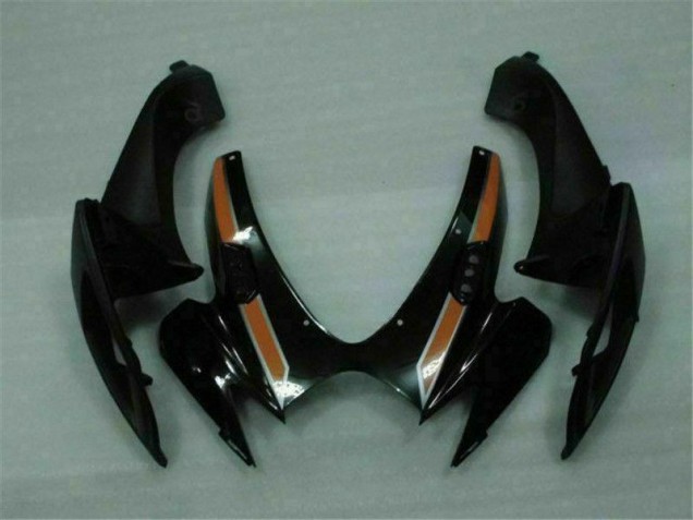 Carénage Moto GSXR 600 / 750 K6 2006-2007 - Noir Orange Carénage Moto GSXR 600 / 750 K6 2006-2007 - Noir Orange