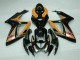 Carénage Moto GSXR 600 / 750 K6 2006-2007 - Noir Orange Carénage Moto GSXR 600 / 750 K6 2006-2007 - Noir Orange