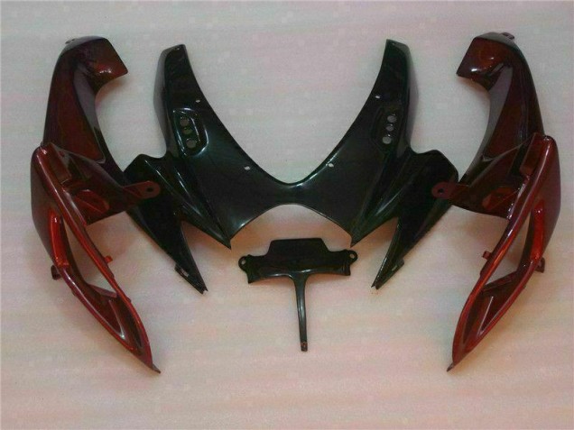 Carénage Moto GSXR 600 / 750 K6 2006-2007 - Noir Rouge Carénage Moto GSXR 600 / 750 K6 2006-2007 - Noir Rouge