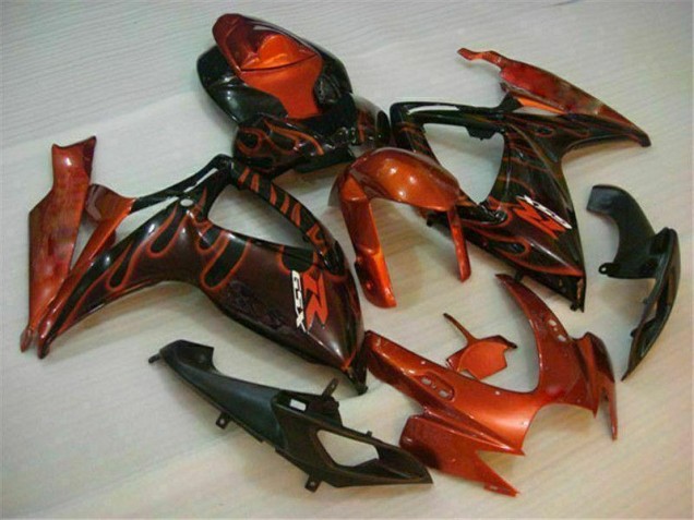 Carénage Moto GSXR 600 / 750 K6 2006-2007 - Rouge Carénage Moto GSXR 600 / 750 K6 2006-2007 - Rouge
