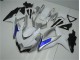 Carénage Moto GSXR 600 / 750 K8 2008-2010 - Blanc Argent Bleu Carénage Moto GSXR 600 / 750 K8 2008-2010 - Blanc Argent Bleu