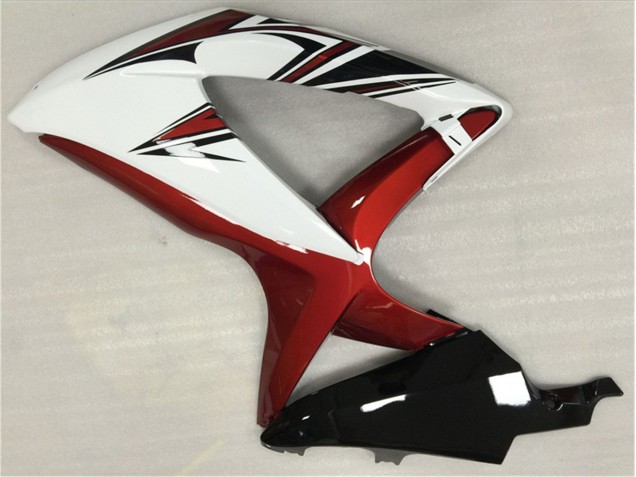 Carénage Moto GSXR 600 / 750 K8 2008-2010 - Blanc Rouge Noir Carénage Moto GSXR 600 / 750 K8 2008-2010 - Blanc Rouge Noir