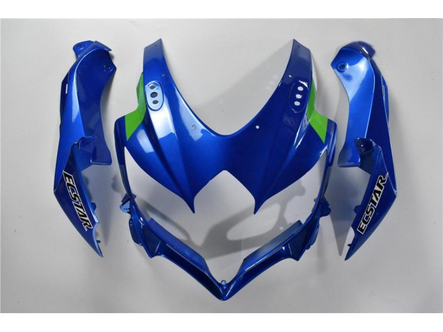 Carénage Moto GSXR 600 / 750 K8 2008-2010 - Bleu Blanc Vert Carénage Moto GSXR 600 / 750 K8 2008-2010 - Bleu Blanc Vert