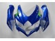 Carénage Moto GSXR 600 / 750 K8 2008-2010 - Bleu Blanc Vert Carénage Moto GSXR 600 / 750 K8 2008-2010 - Bleu Blanc Vert