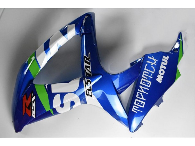 Carénage Moto GSXR 600 / 750 K8 2008-2010 - Bleu Blanc Vert Carénage Moto GSXR 600 / 750 K8 2008-2010 - Bleu Blanc Vert