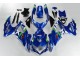 Carénage Moto GSXR 600 / 750 K8 2008-2010 - Bleu Blanc Vert Carénage Moto GSXR 600 / 750 K8 2008-2010 - Bleu Blanc Vert
