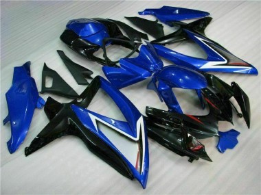 Carénage Moto GSXR 600 / 750 K8 2008-2010 - Bleu Noir