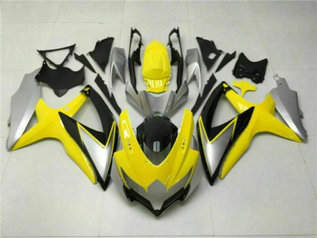 Carénage Moto GSXR 600 / 750 K8 2008-2010 - Jaune Carénage Moto GSXR 600 / 750 K8 2008-2010 - Jaune