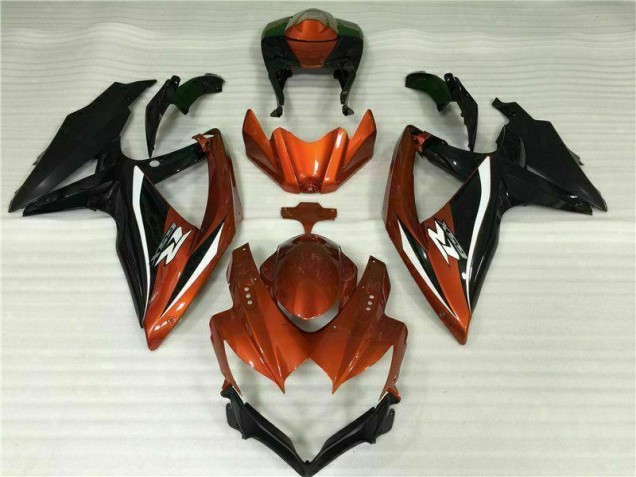 Carénage Moto GSXR 600 / 750 K8 2008-2010 - Rouge Noir Carénage Moto GSXR 600 / 750 K8 2008-2010 - Rouge Noir