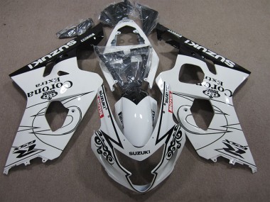 Carénage Moto GSXR 600 K4 2004-2005 - Blanc Corona Extra Motul