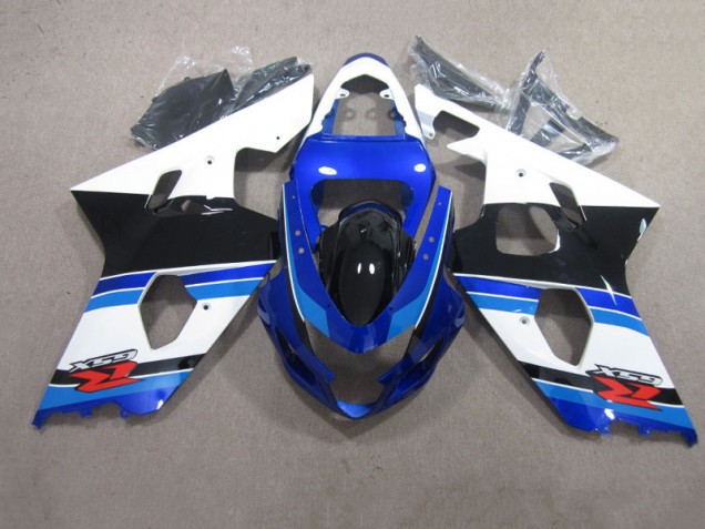Carénage Moto GSXR 600 K4 2004-2005 - Bleu Blanc Carénage Moto GSXR 600 K4 2004-2005 - Bleu Blanc
